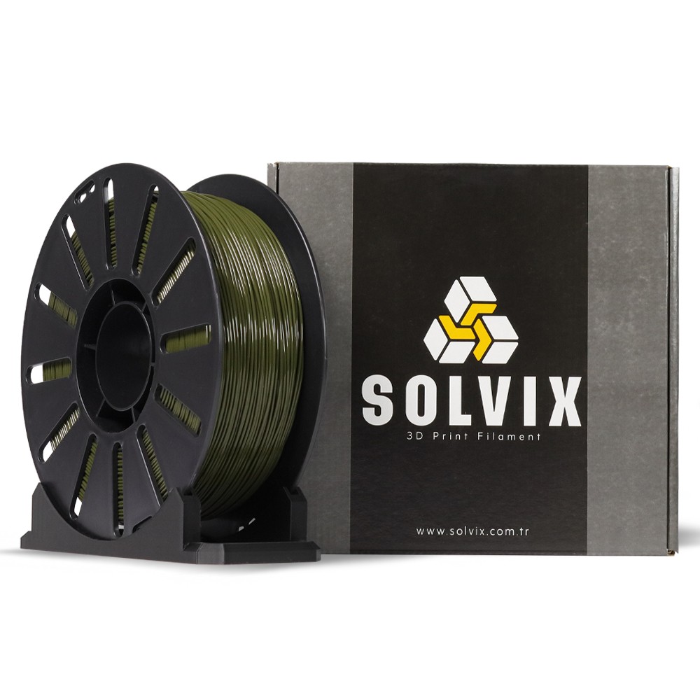 Solvix PLA/PHA Haki Yeşil Filament 1kg