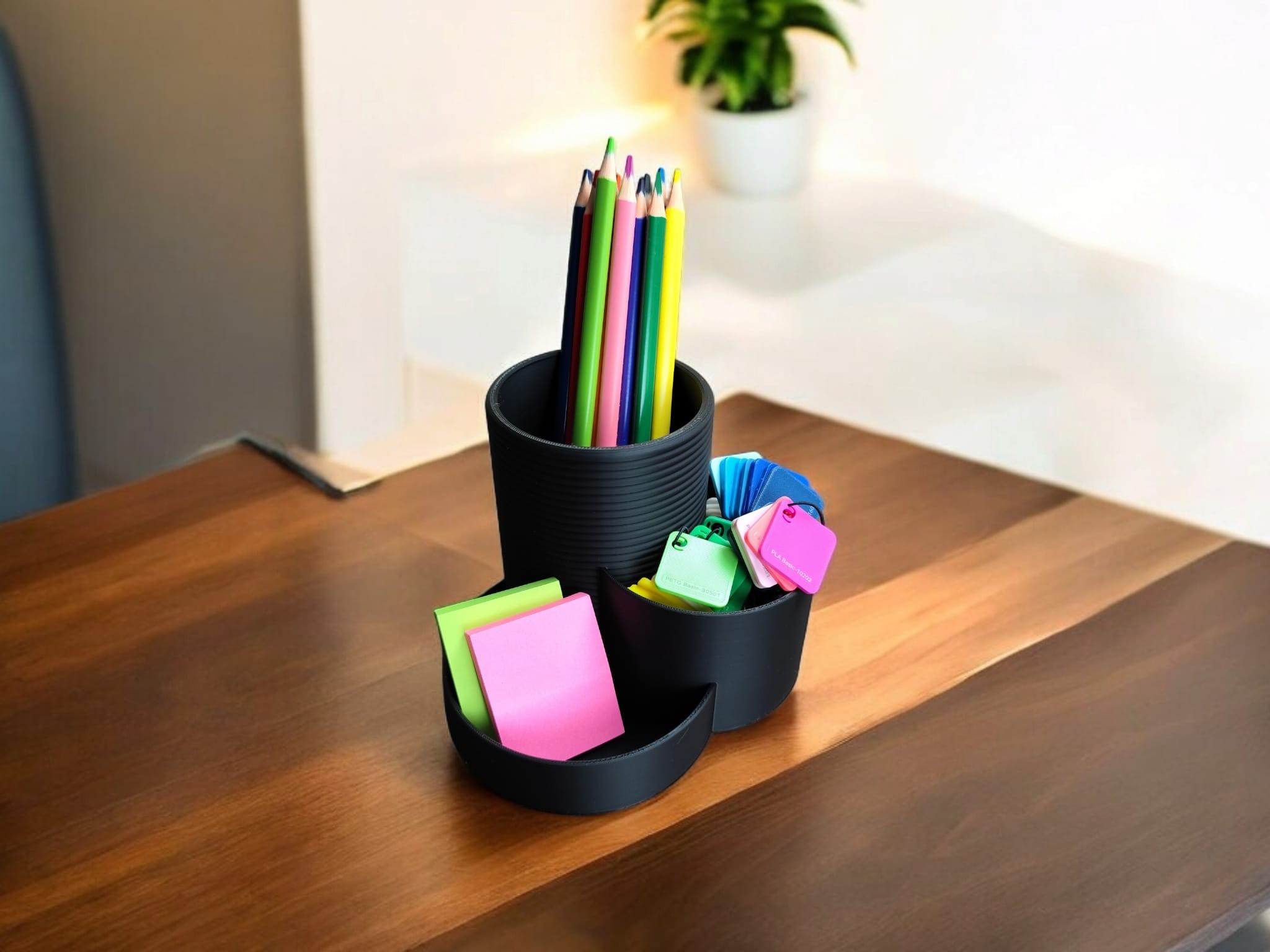 Modern Office Organizer "Three Cups"