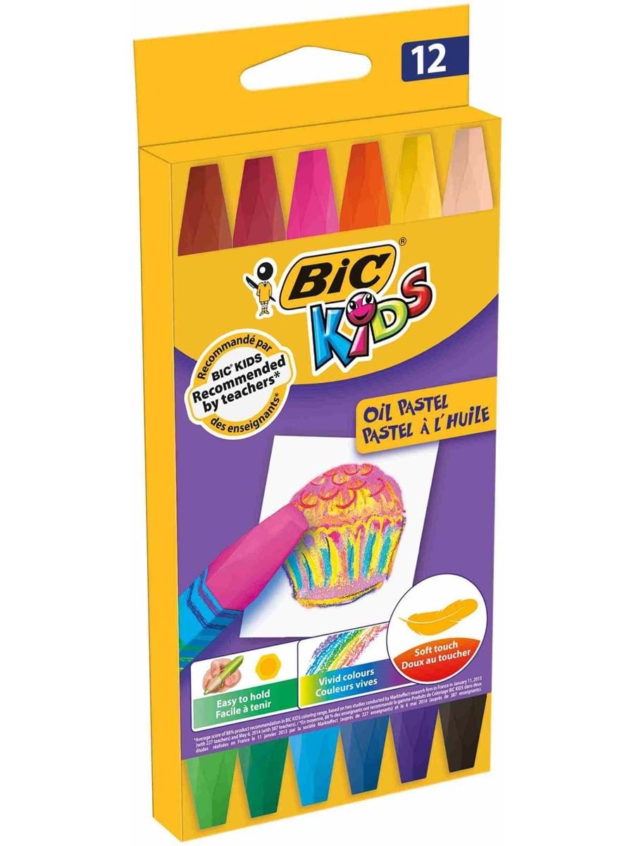 Bic Kıds Oıl Pastel Boya 12 Li Cbw12 926446