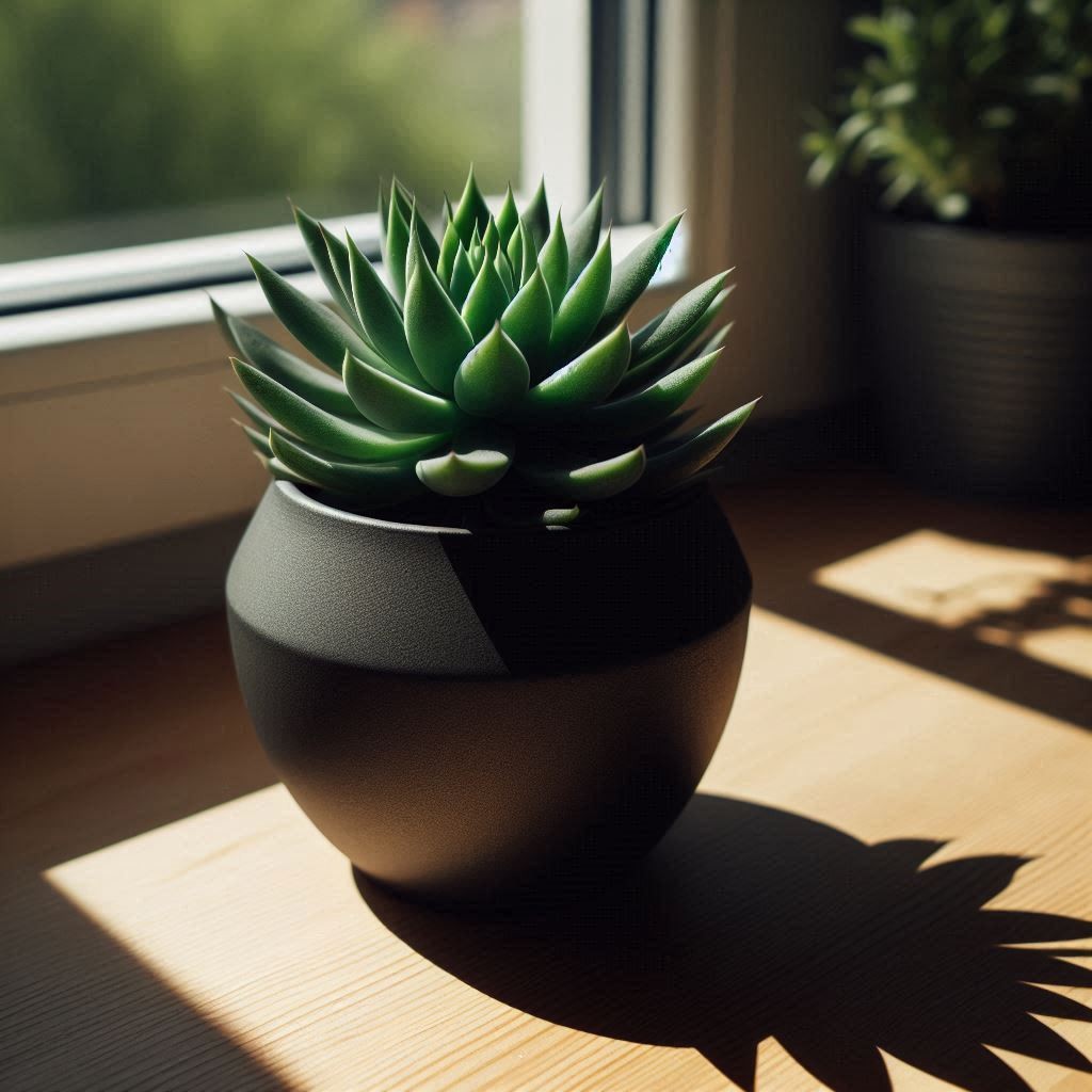 Nice little rounded succulents planter