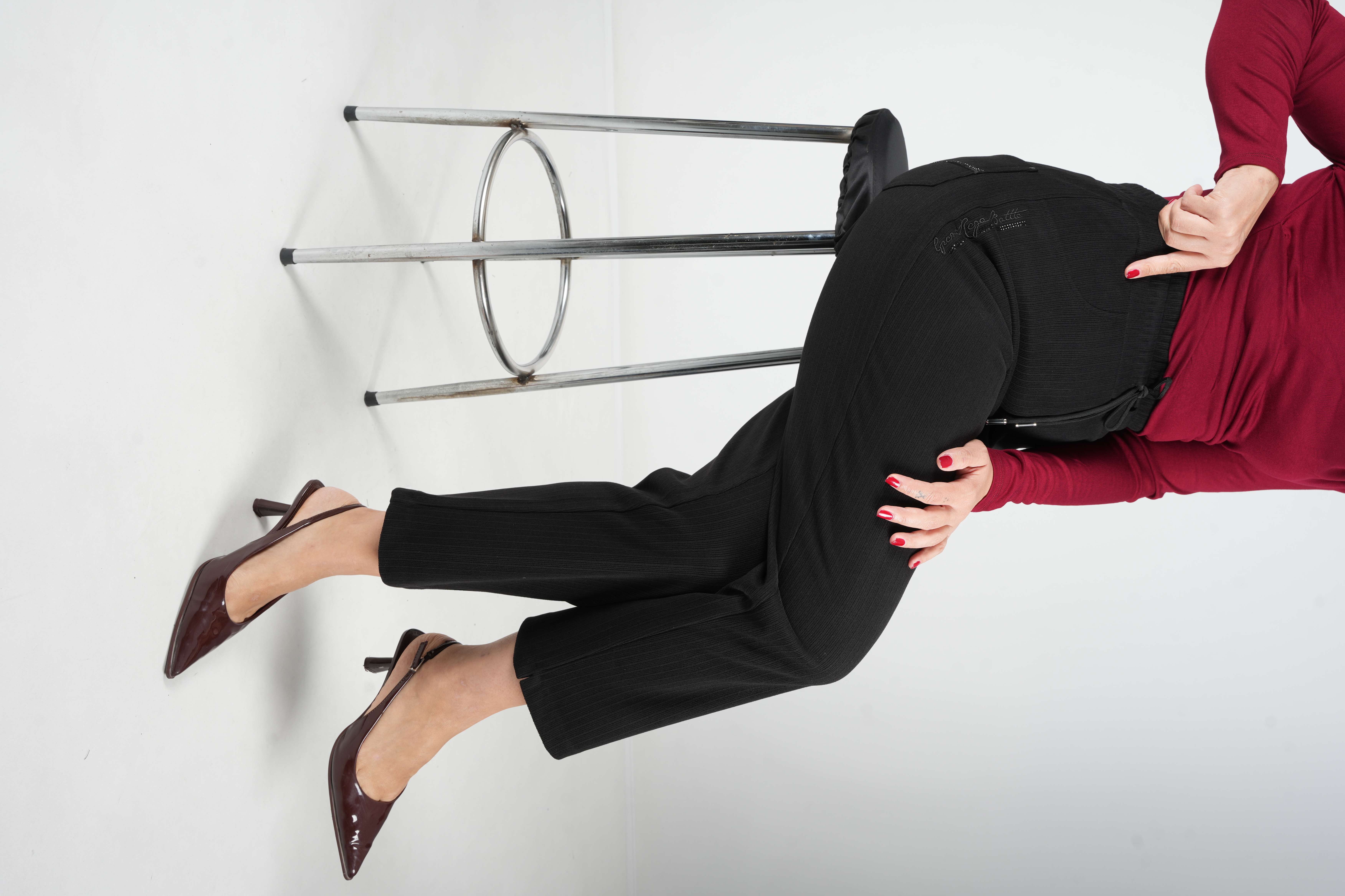 Como - Boru Paça Kadife Pantolon 9366