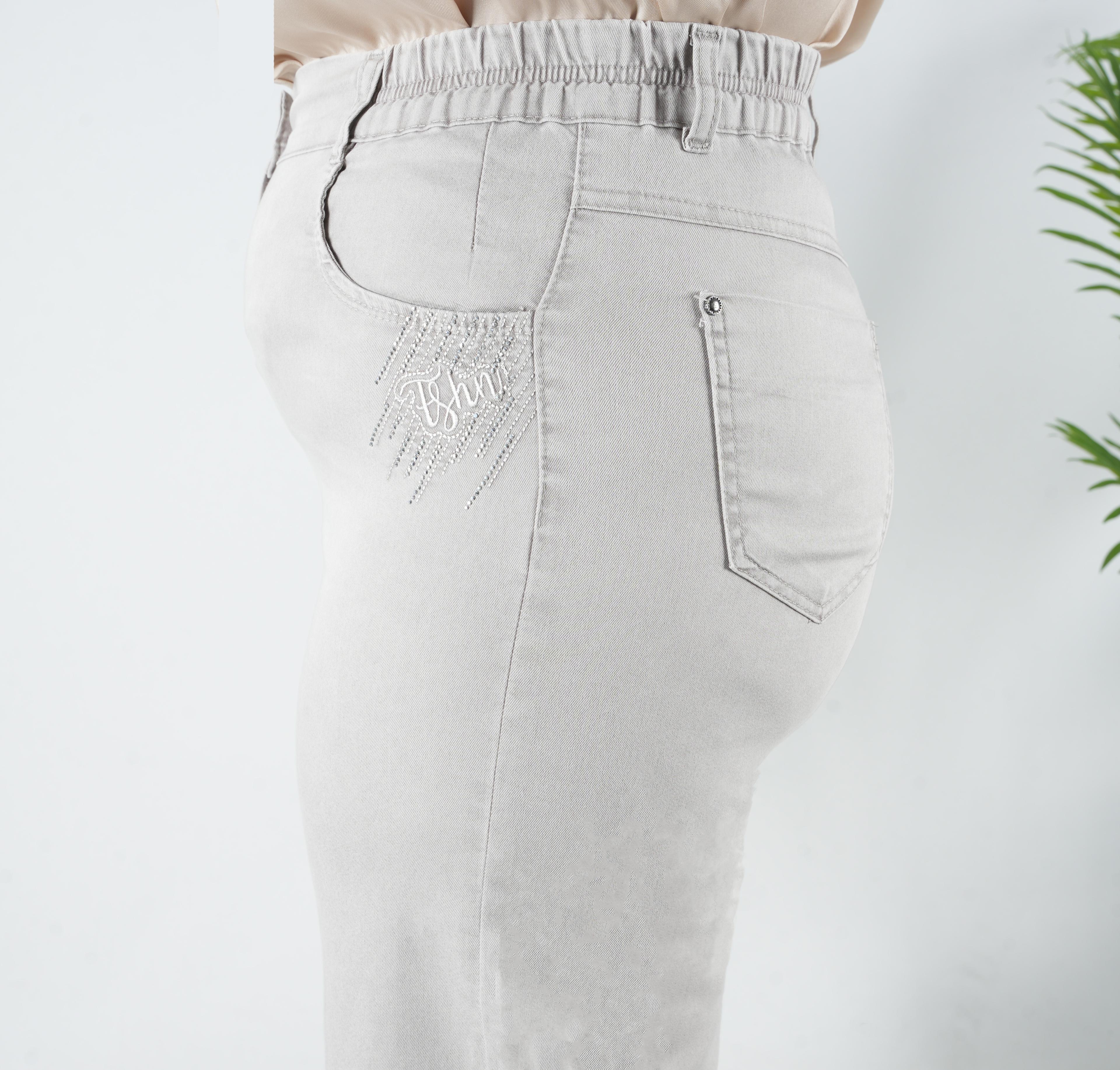 Roma - Geniş Paça Slim Yazlık Pantolon 9251