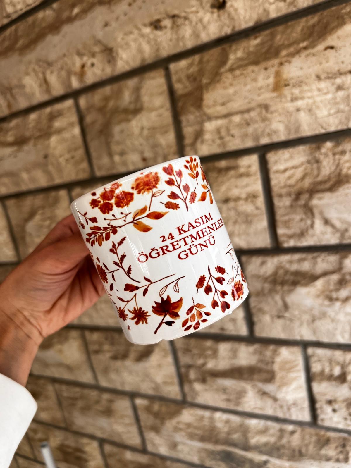 öğretmen gününe özel bardak 2