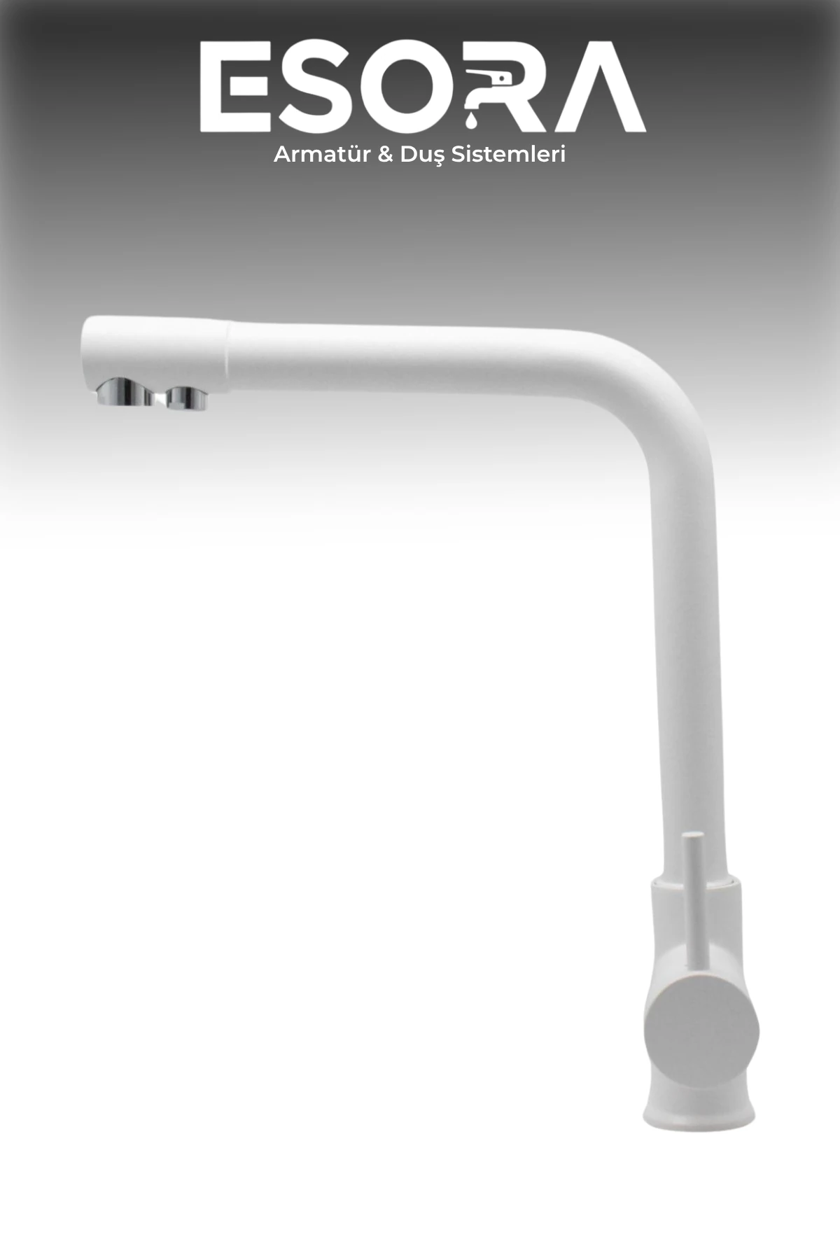 Beyaz Krom Arıtmalı Eviye Bataryası