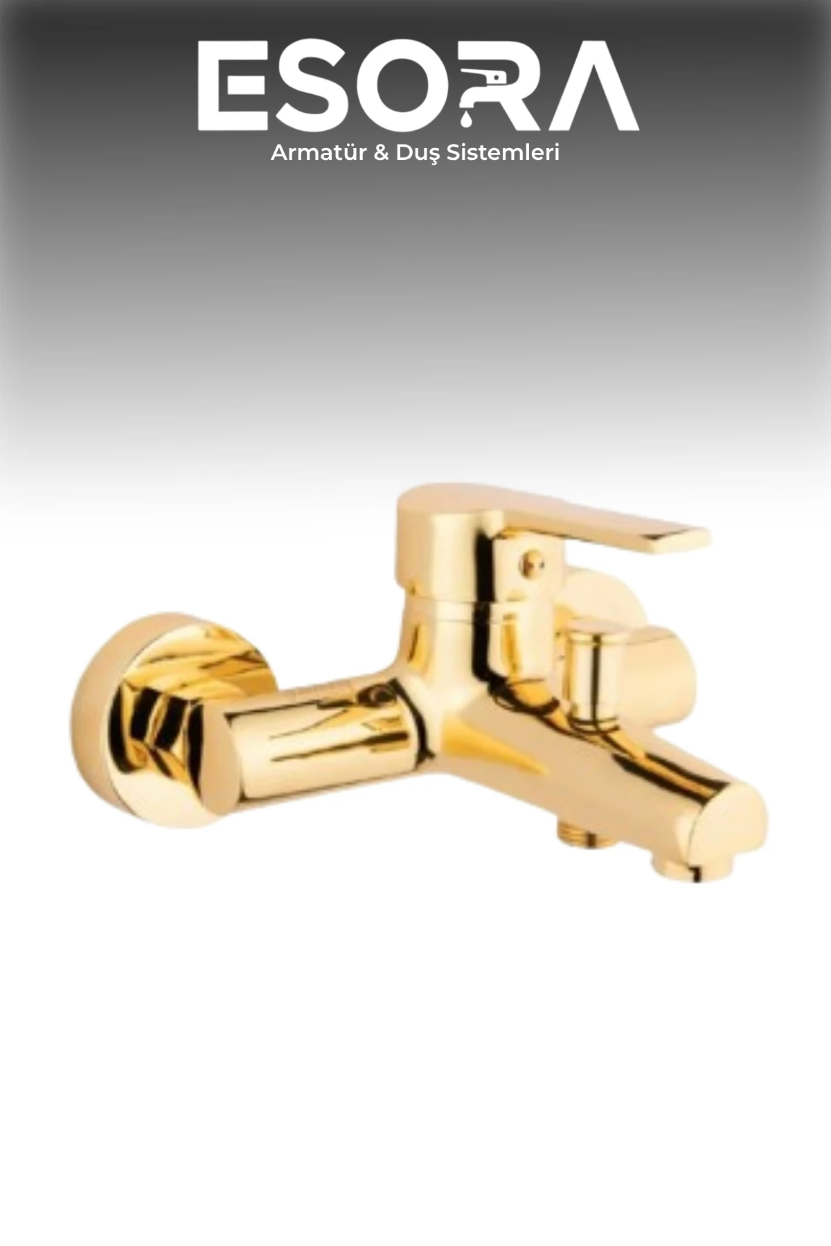 Gold Banyo Bataryası Musluğu Çeşmesi Garantili Pirinç Yerli Üretim