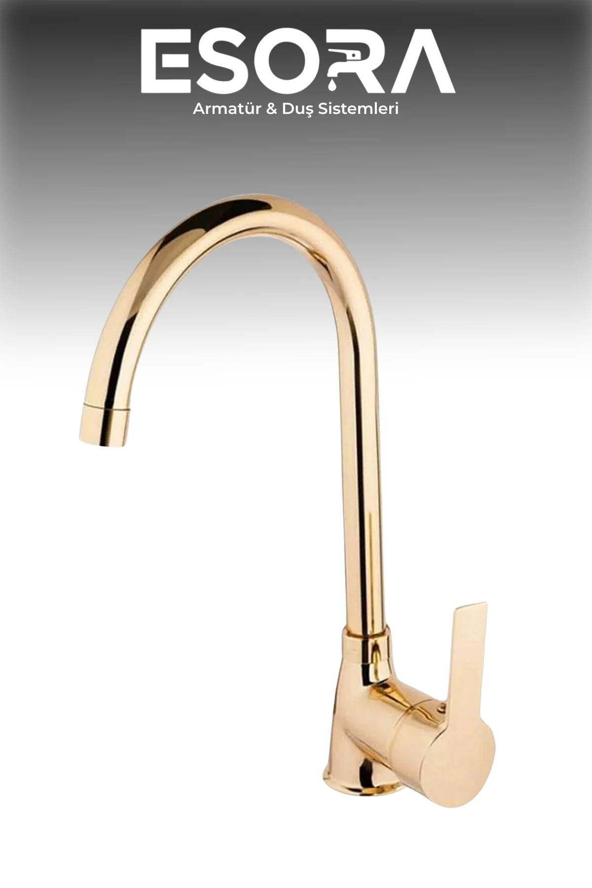 Gold Baston Borulu Delta Mutfak Bataryası