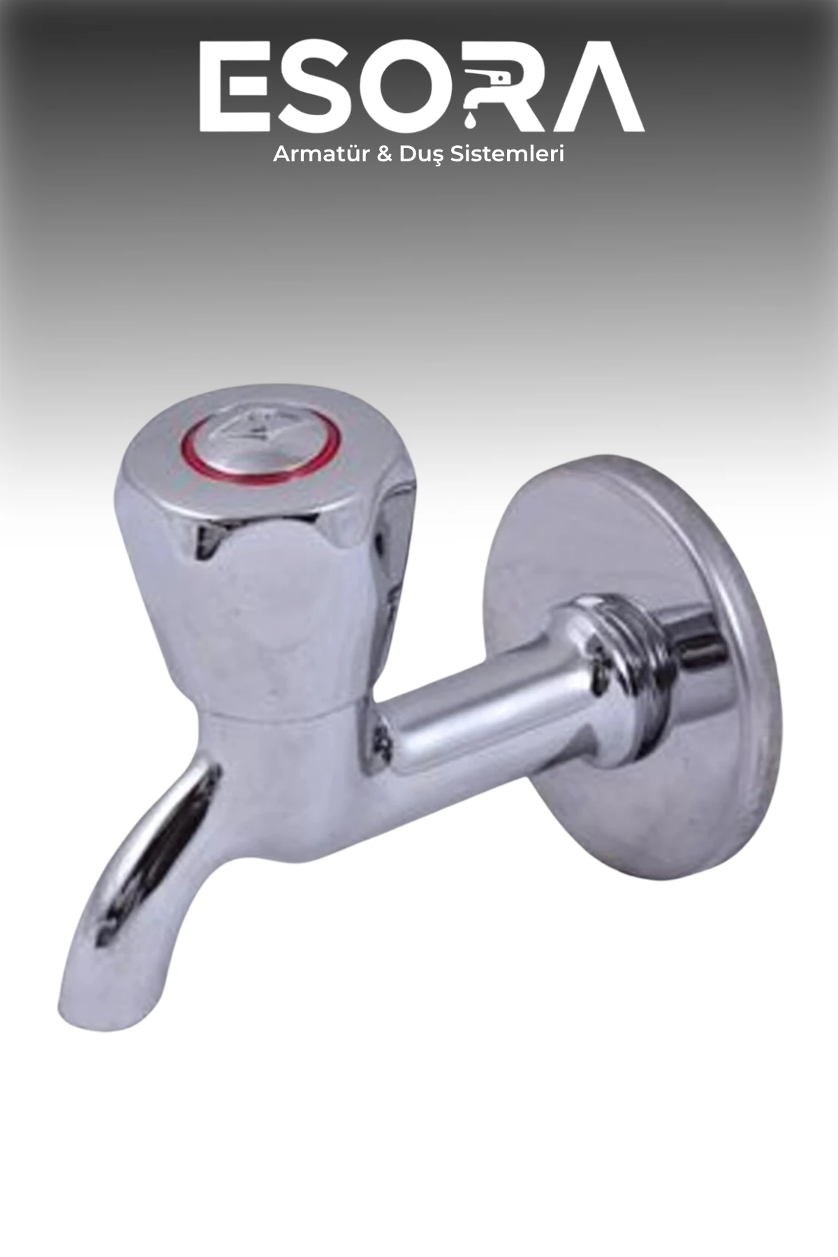  Krom Pirinç Volonlu WC Musluğu