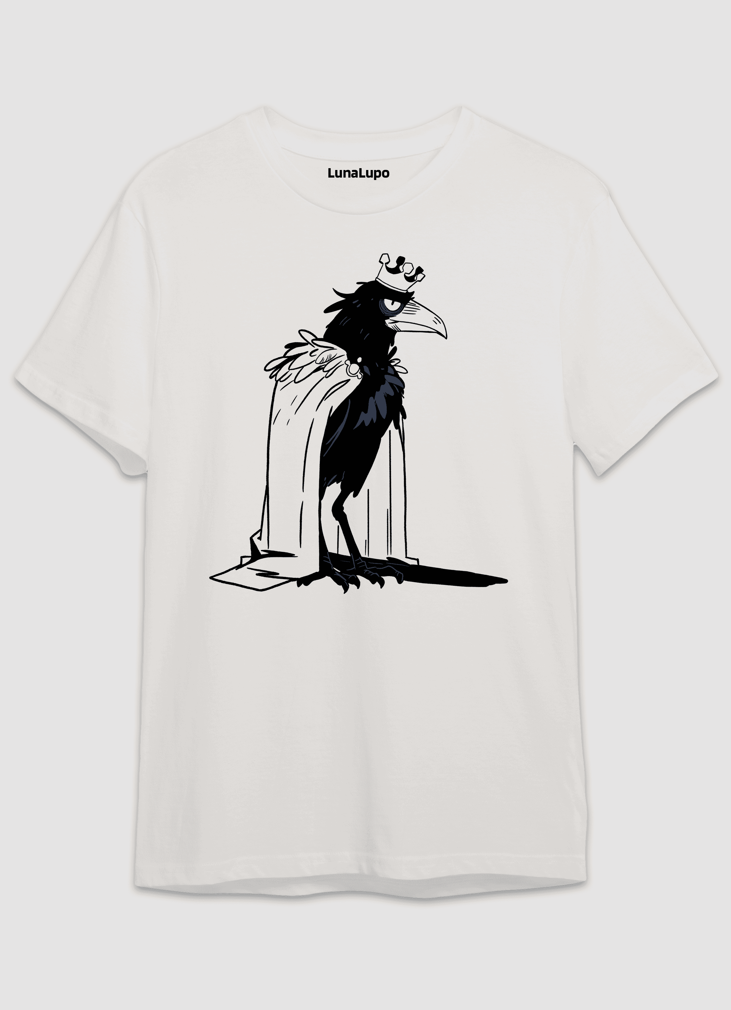 Crow King B&W