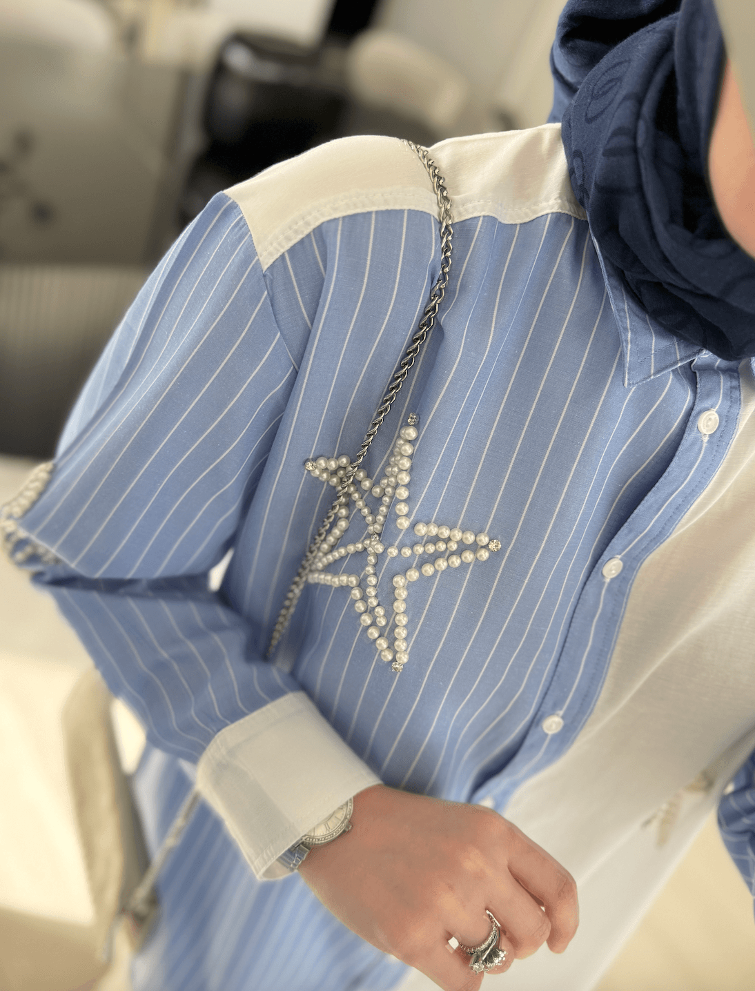 Star Poplin Gömlek
