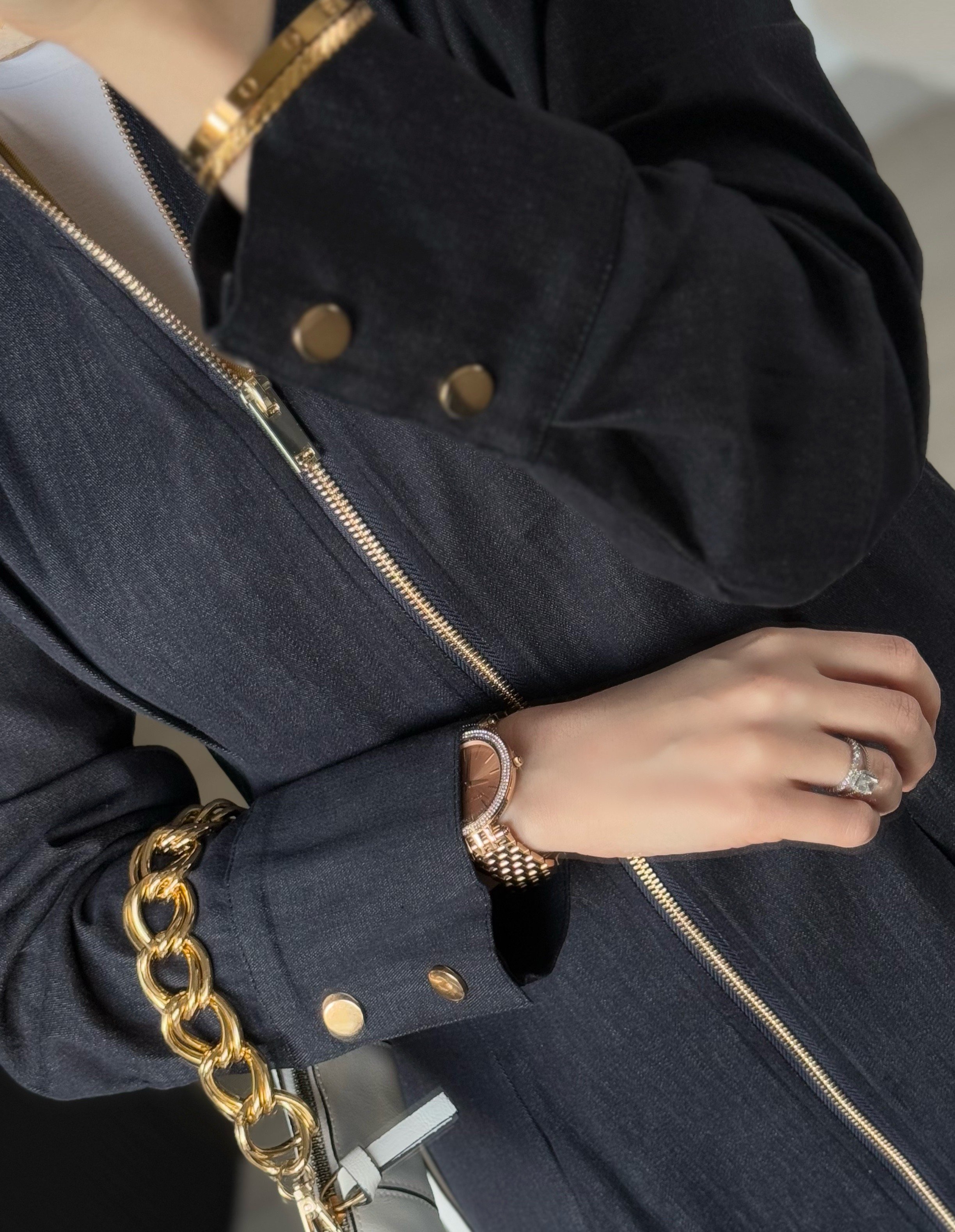 Premium Denim Elbise