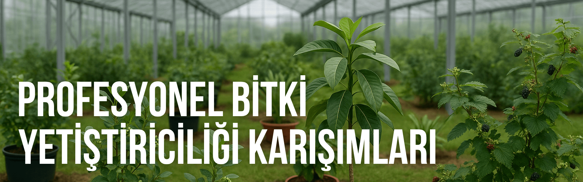 Profesyonel Bitki Yetiştiriciliği Karışımları