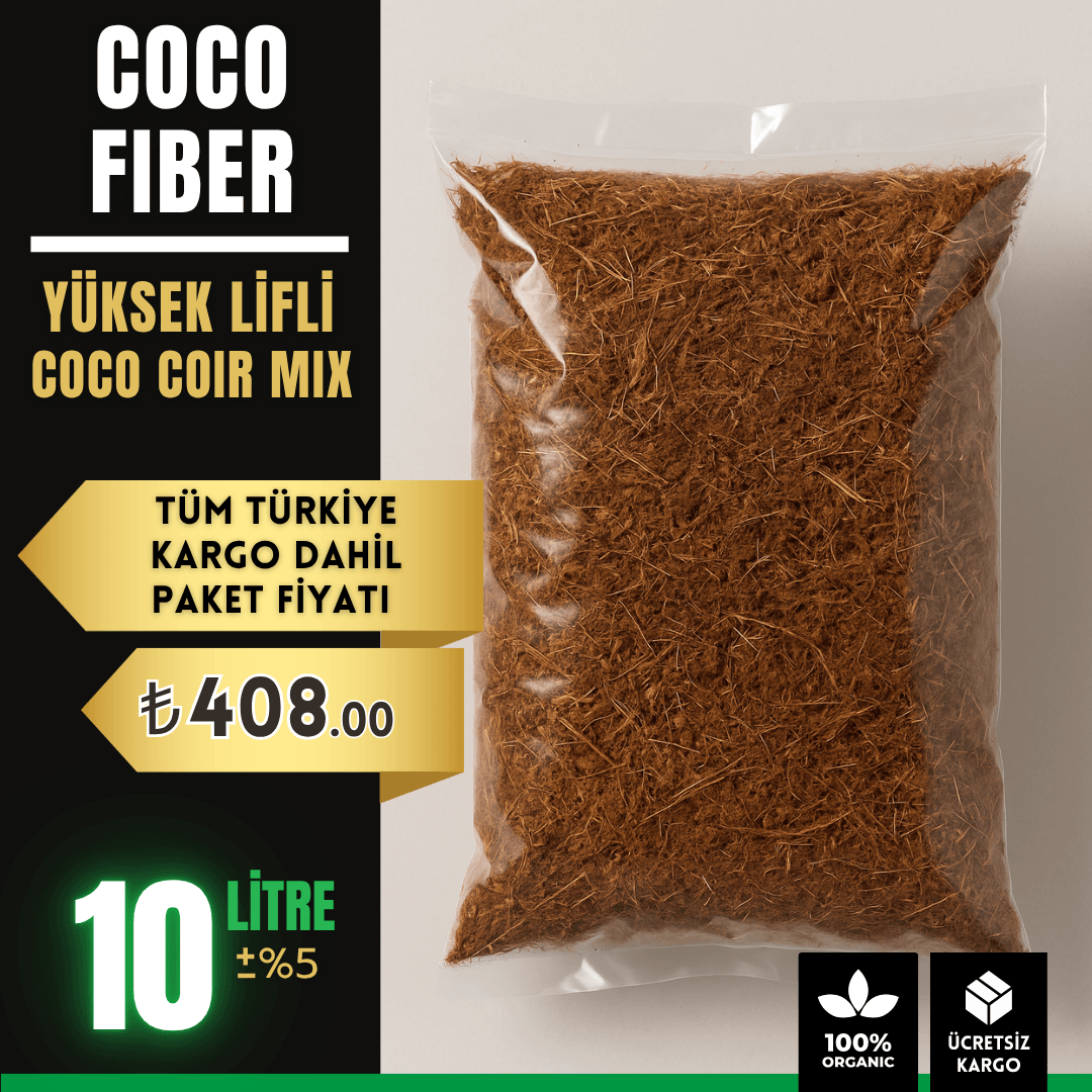 Coco Fiber – Yüksek Lifli Coco Coir Mix