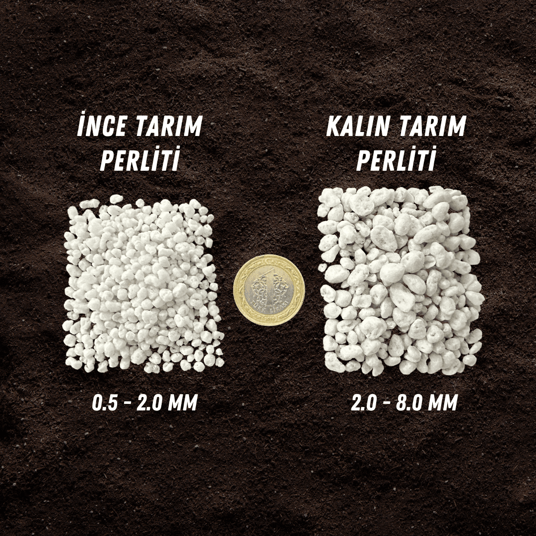 Kalın Tarım Perliti 2.0–8.0 mm Tane Boyutu