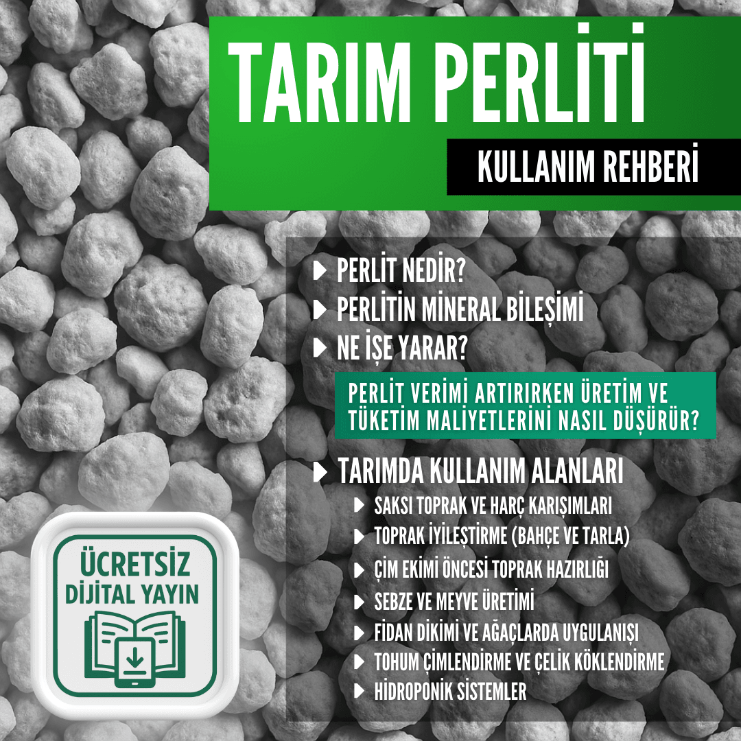 Tarım Perliti Kullanım Rehberi – Ücretsiz Dijital Katalog (WhatsApp’tan Talep Edilebilir)
