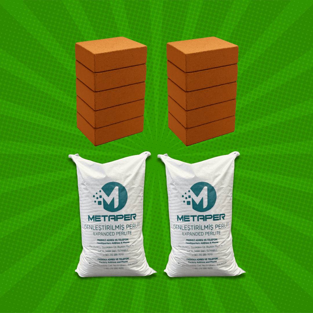 Mega Yetiştirme Paketi – 1000 Litre Cocopeat + Tarım Perliti