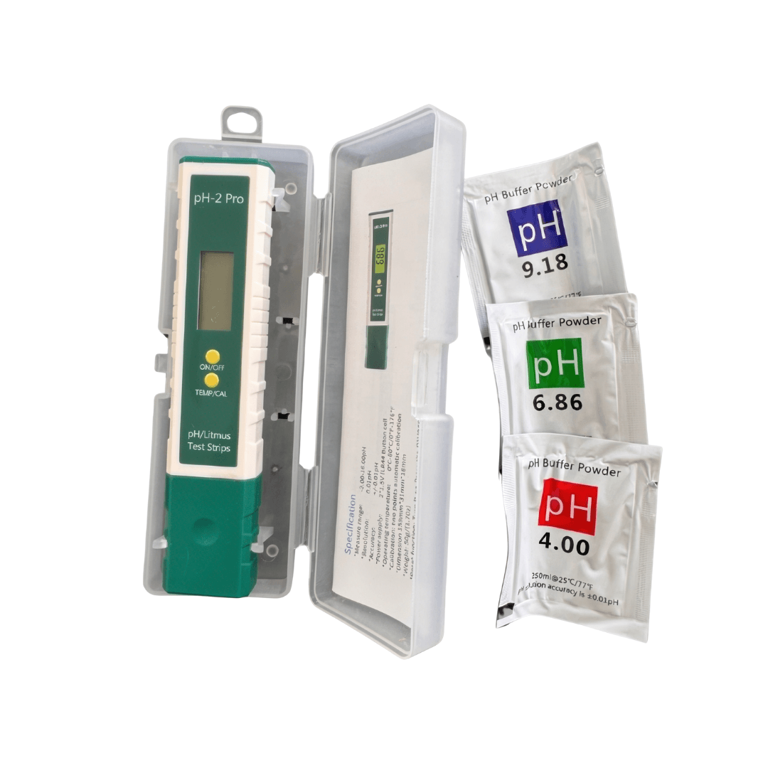 pH Metre Pro 2 – Dijital pH Ölçer (Su ve Besin Çözeltileri için Otomatik Kalibrasyonlu)