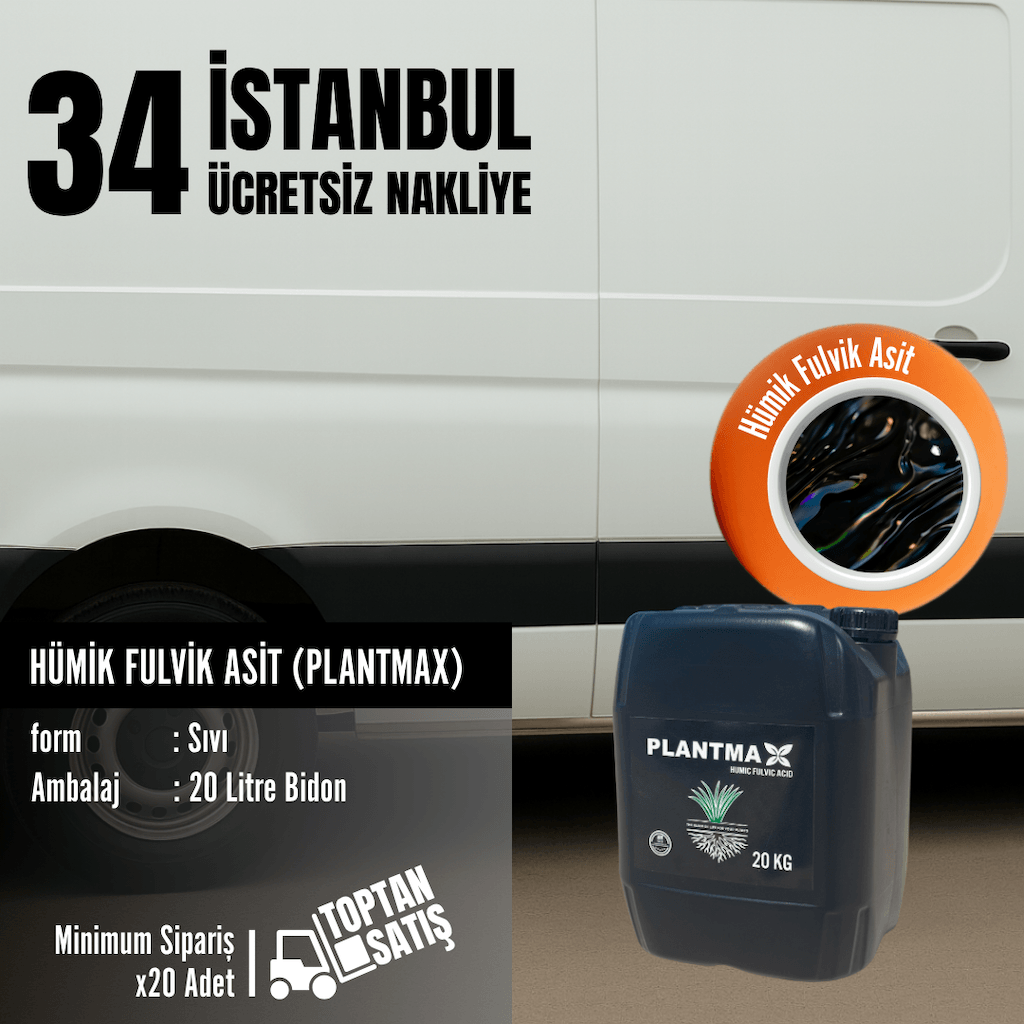 Plantmax Hümik + Fulvik Asit | 20 Litre – İstanbul Nakliye Dahil
