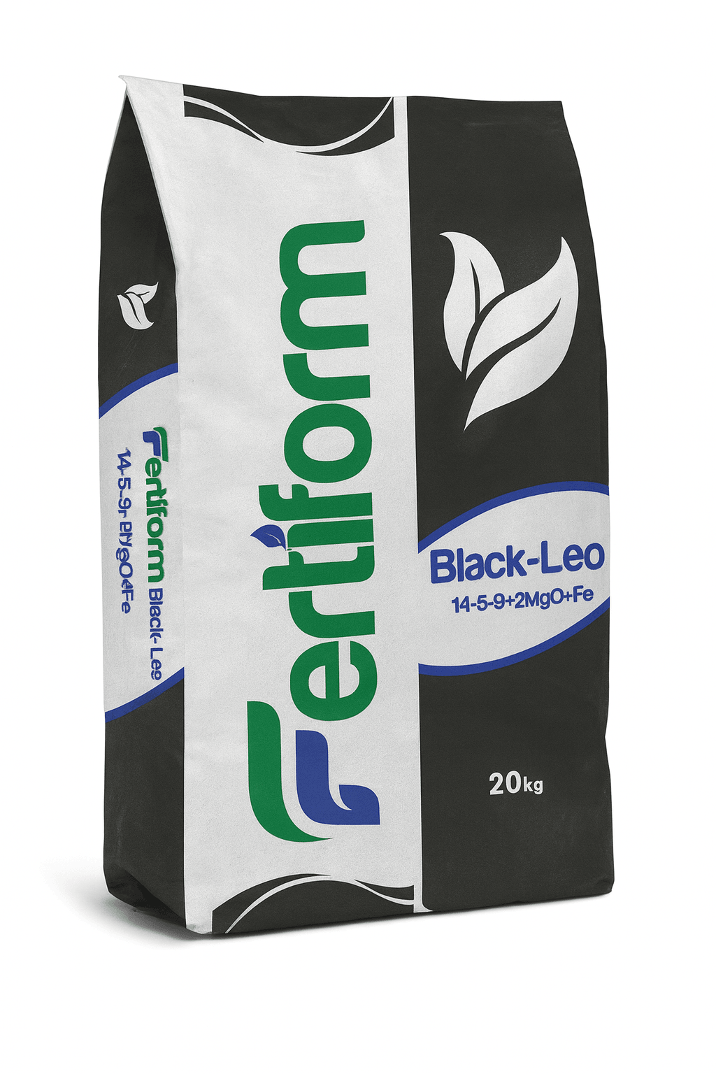 Fertiform Black-Leo – Çim ve Bitkiler İçin Toprak Besleyici Organomineral Gübresi (14-5-9 + 2MgO + 5SO₃ + Fe) 20 Kg