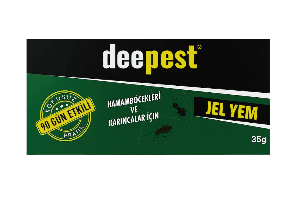 Deepest Jel Yem 35g – Hamamböceği ve Karınca Yemi (90 Gün Etkili)