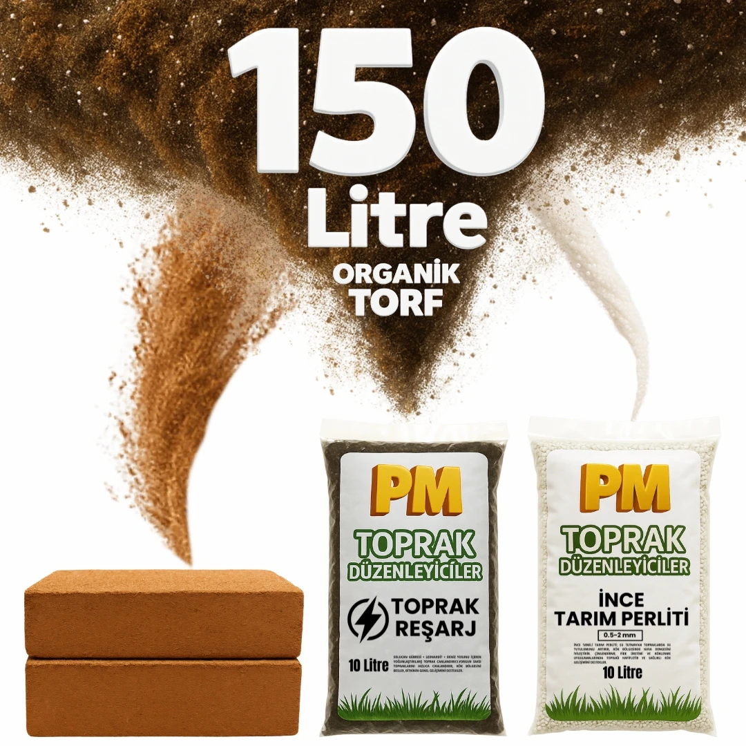 150 Litre Organik Torf Seti (3 Al 2 Öde Kampanyalı)