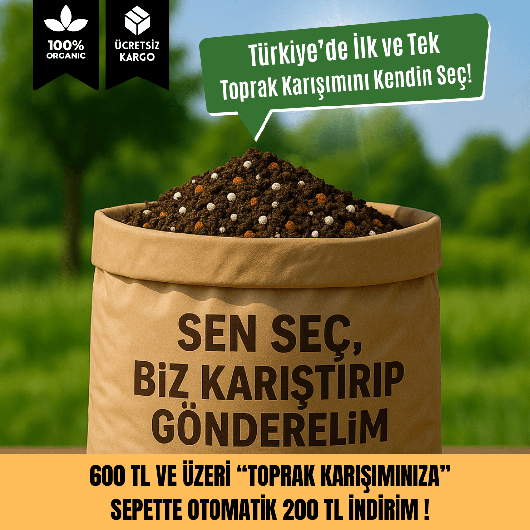 Kendin Seç Bitki Toprağı Karışımı – İstediğin Litrede Hazırlanır (Sınırsız Sipariş)