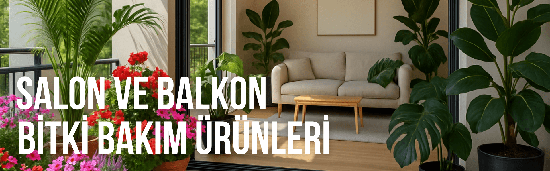Salon ve Balkon Bitki Bakım Ürünleri