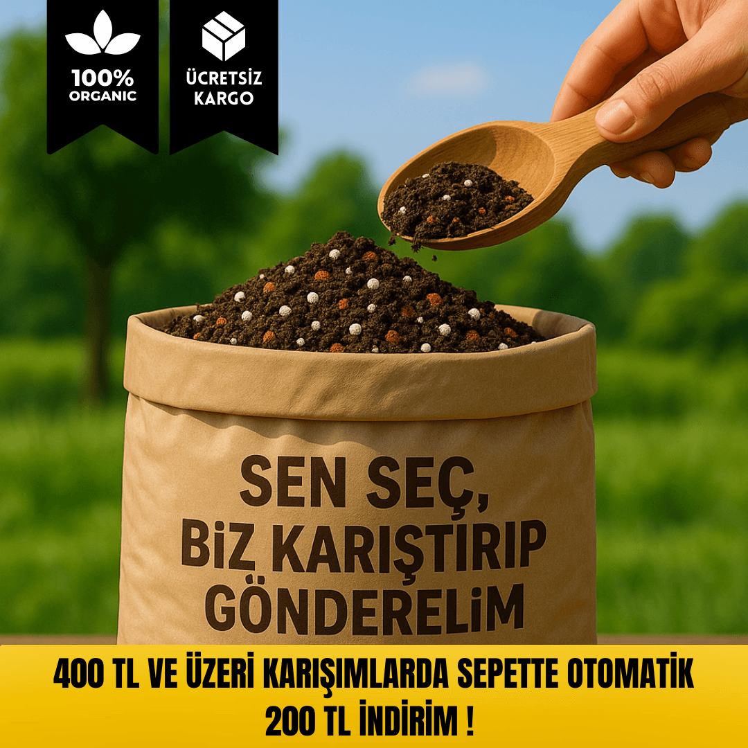 Kendin Seç Bitki Toprağı Karışımı – Organik ve Doğal İçeriklerle Kişiye Özel