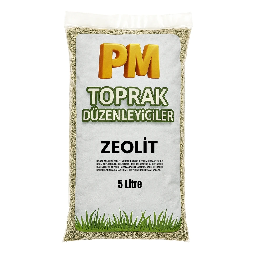 Zeolit – Toprak Besin Tutucu ve Havalandırma Desteği