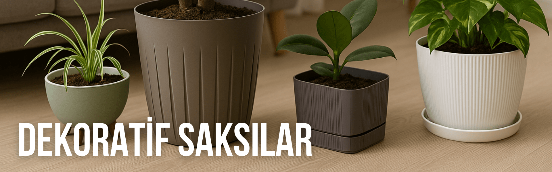 Dekoratif Saksılar