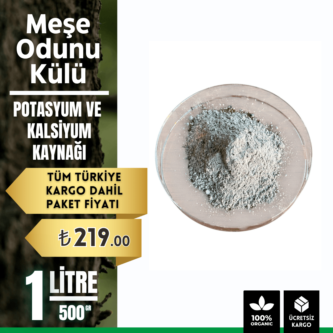 Meşe Odunu Külü – 1 Litre (500 gr)