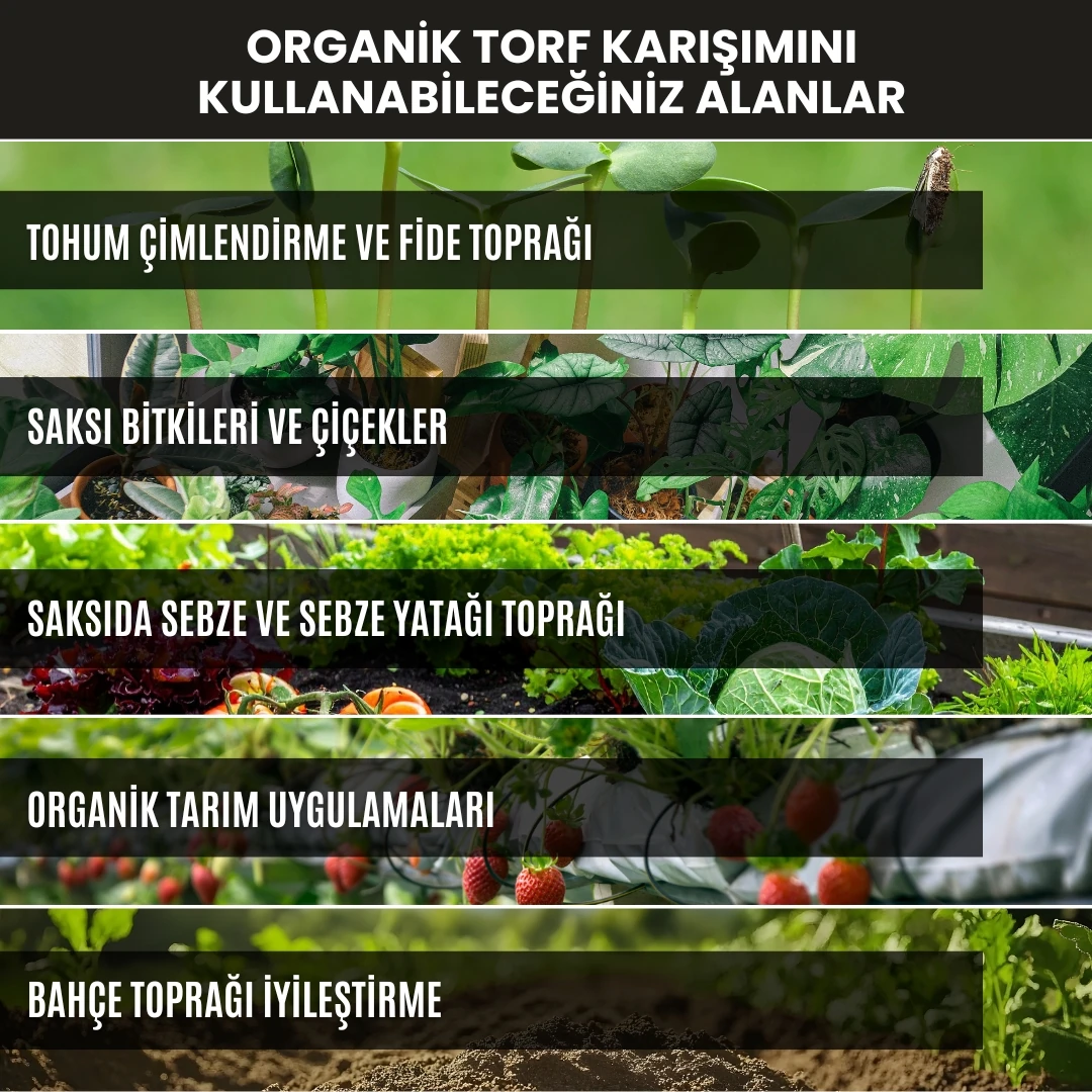 150 Litre Organik Torf Seti (3 Al 2 Öde Kampanyalı)