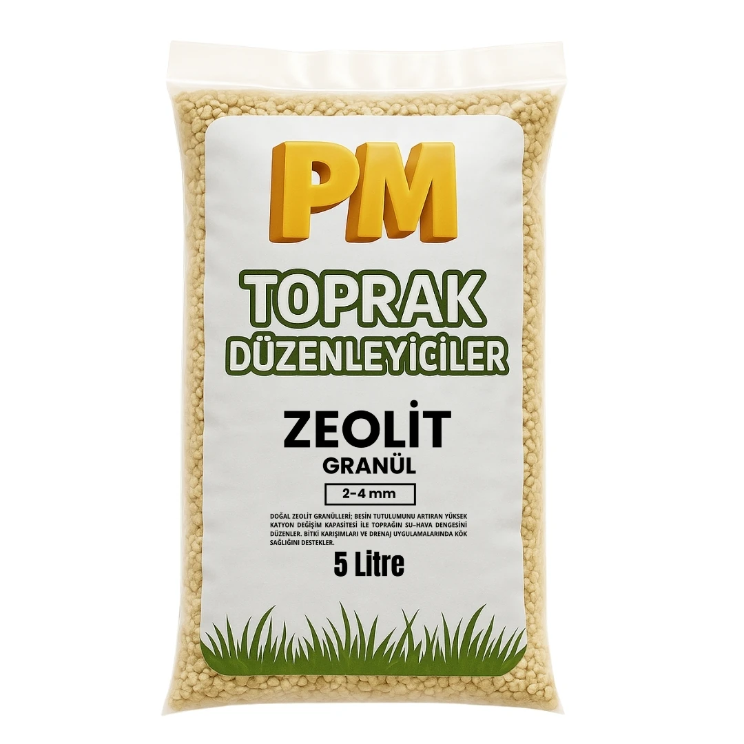 Zeolit Granül (2-4mm) 