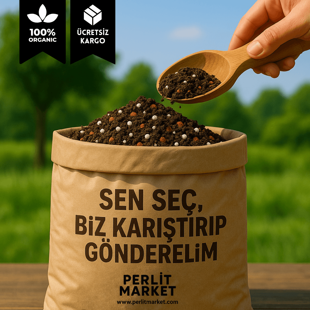 Kendin Seç Bitki Toprağı Karışımı – Organik ve Doğal İçeriklerle Kişiye Özel