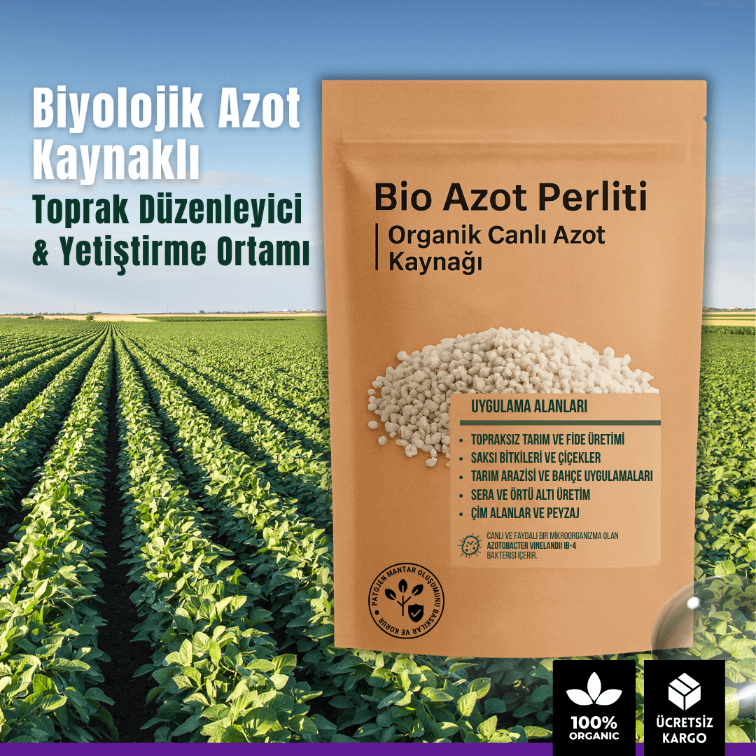 Bio Azot Perliti | Organik Canlı Azot Kaynağı  