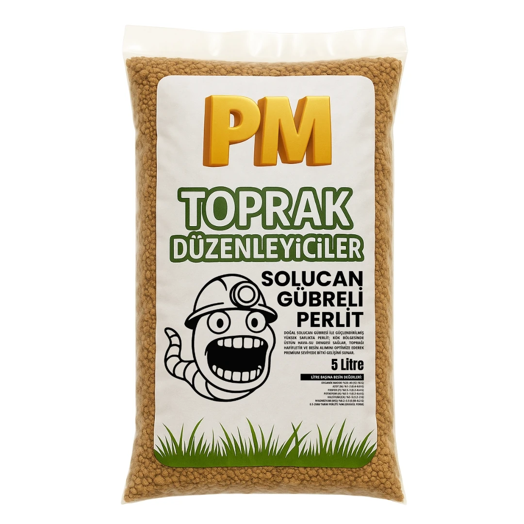 Solucan Gübreli Perlit - 5 Litre