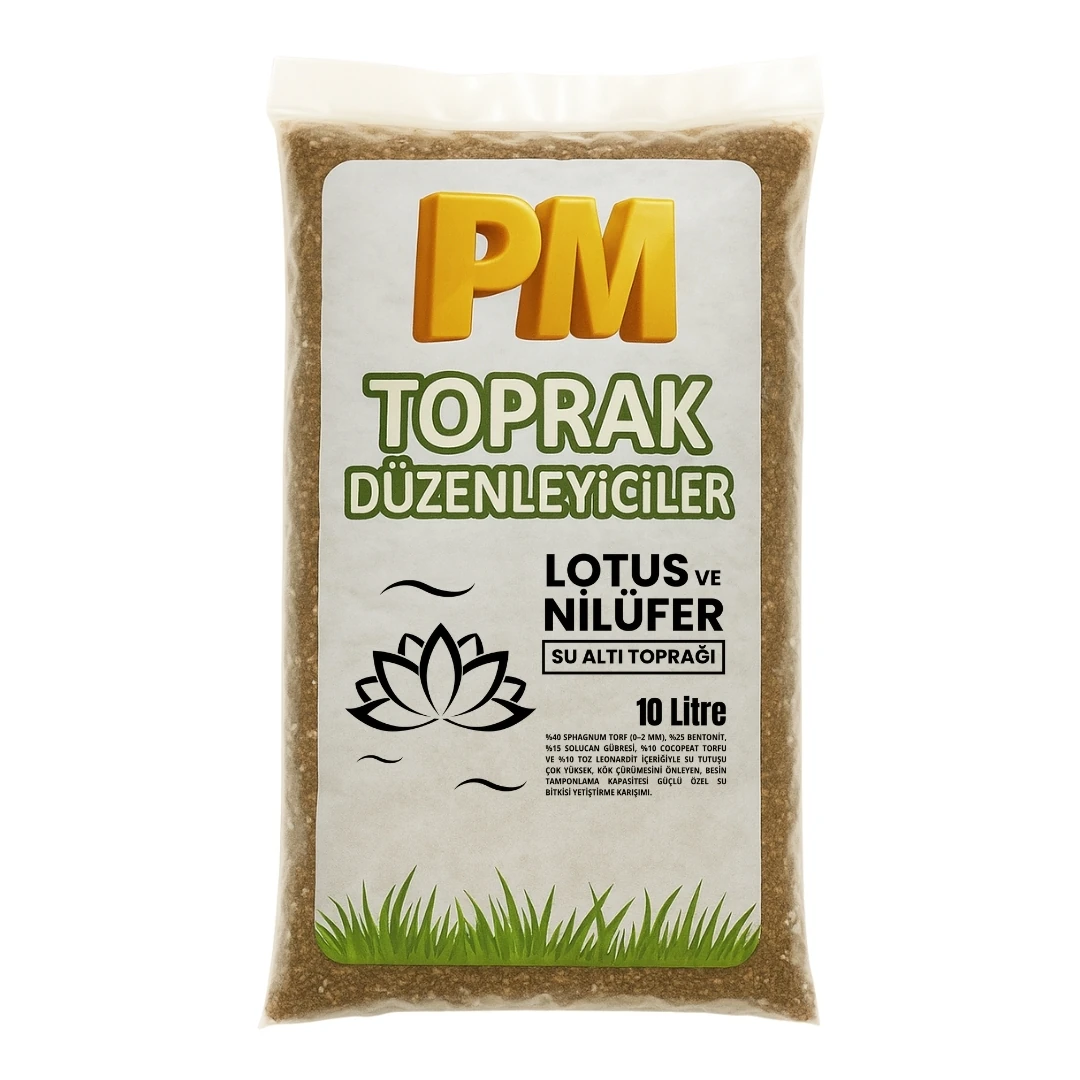 Lotus ve Nilüfer Su Altı Toprağı 10 Litre
