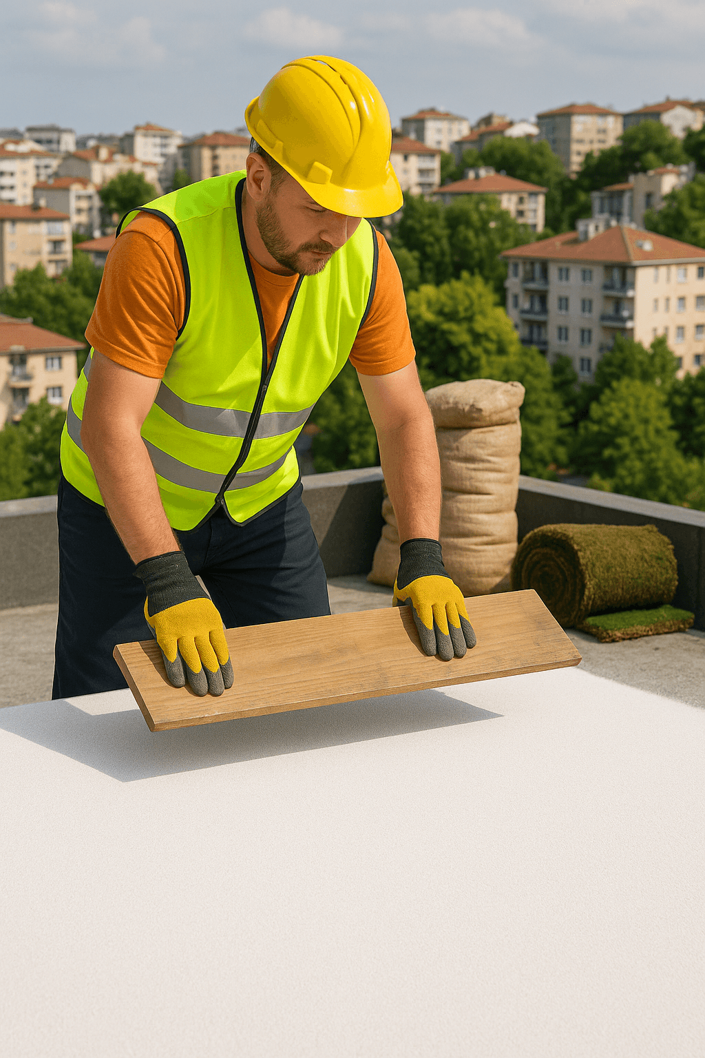 Hidrofobik Perlit | Teras ve Çatı Bahçesi Su İzolasyonu (10 m²)