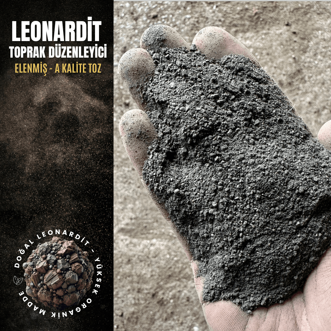 Leonardit "A" Kalite Elenmiş Saflık (25Kg)