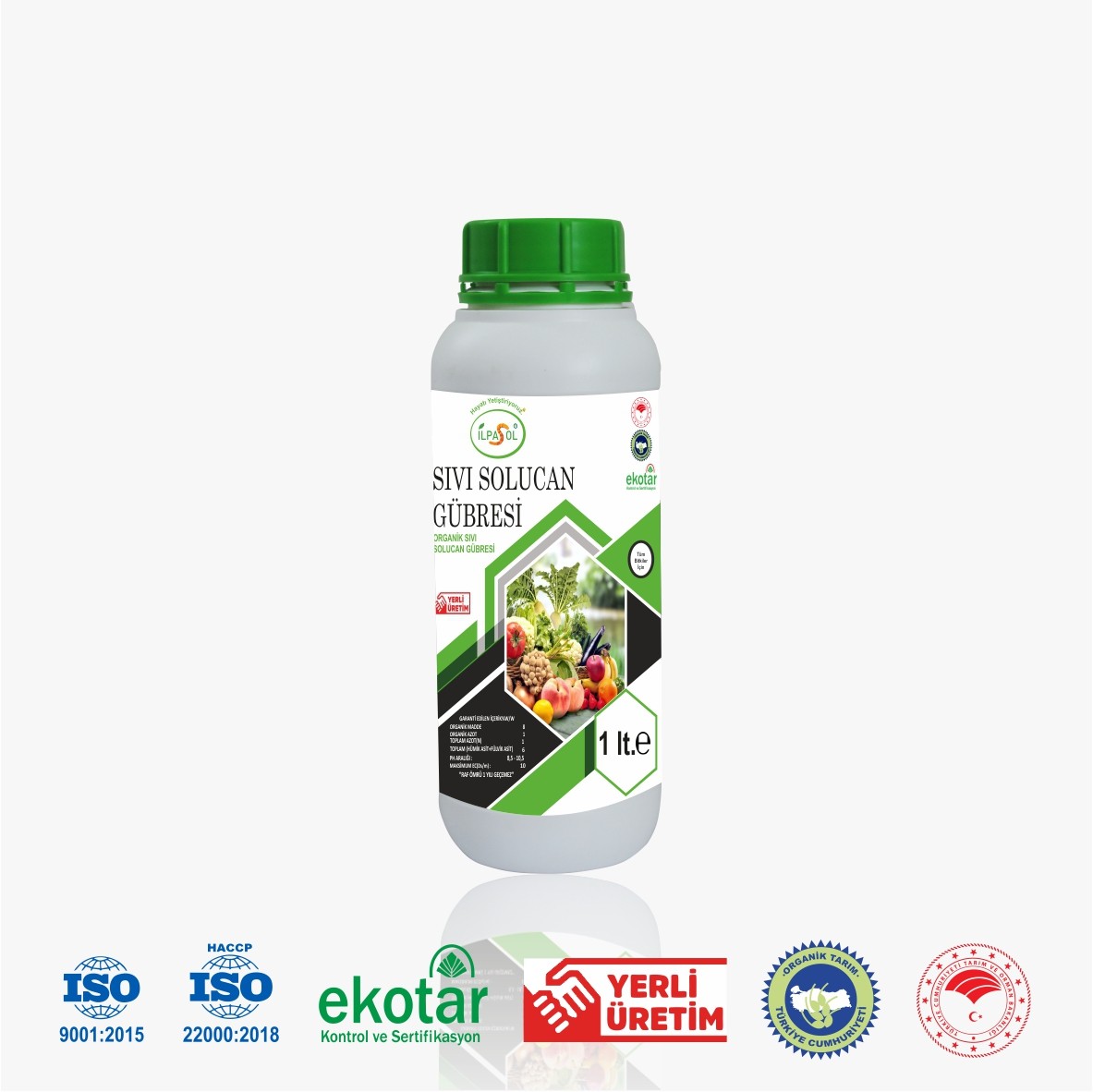İlpasol Konsantre Sıvı Solucan Gübresi – 1 Litre