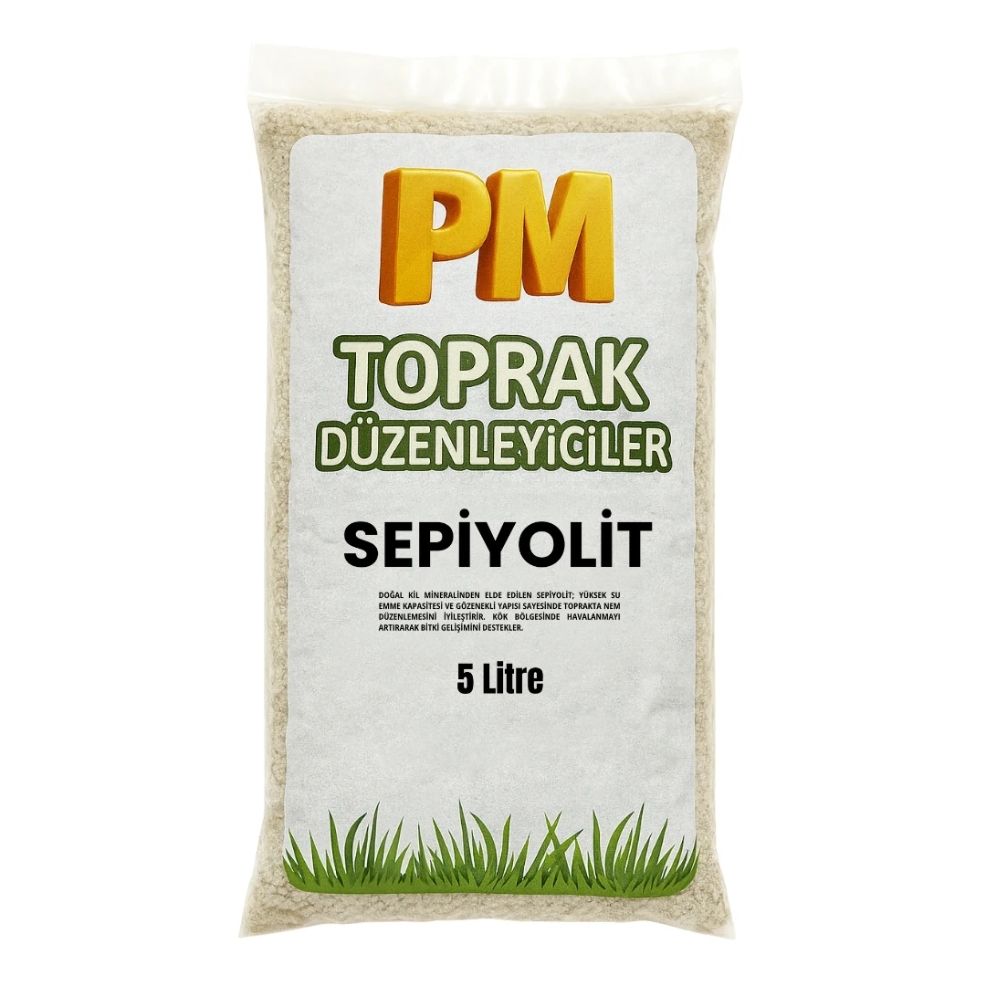 Sepiyolit – Toprak Nem Dengeleyici ve Havalandırma Desteği