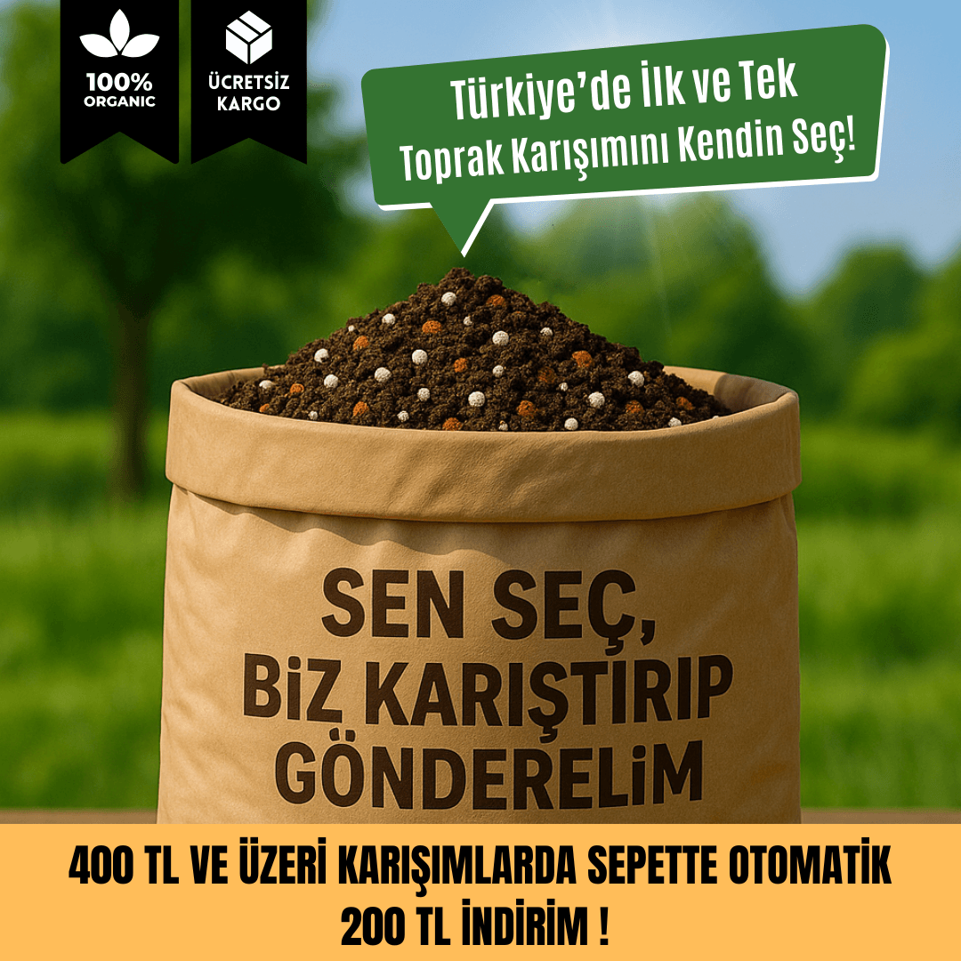 Kendin Seç Bitki Toprağı Karışımı – İstediğin Litrede Hazırlanır (Sınırsız Sipariş)