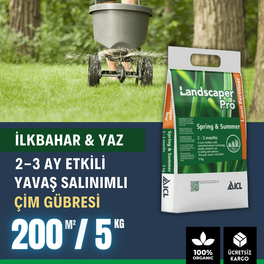 ICL Landscaper Pro İlkbahar & Yaz Çim Gübresi 20-0-7