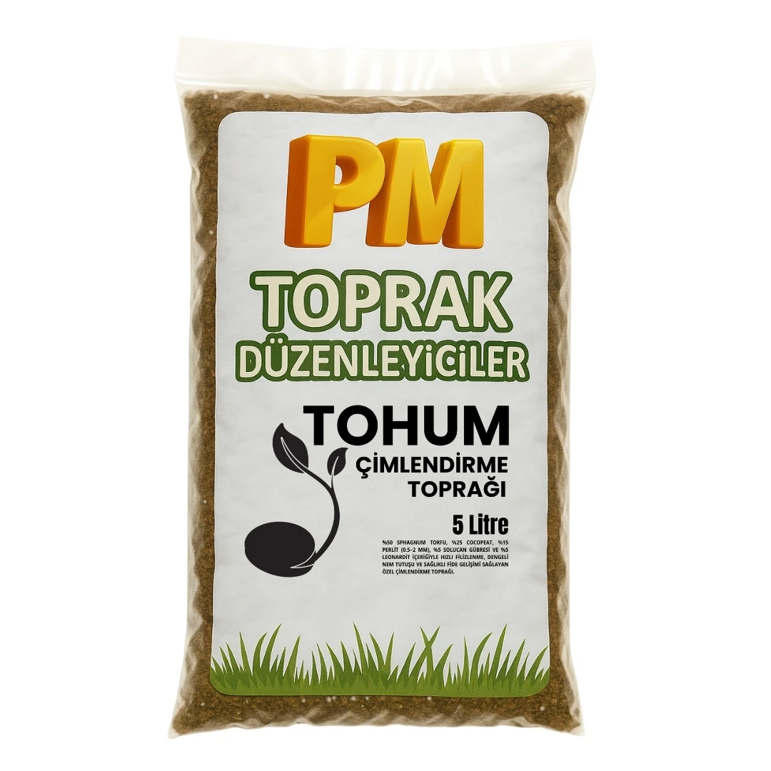 Tohum Çimlendirme Saksı Toprağı Karışımı 5 Litre