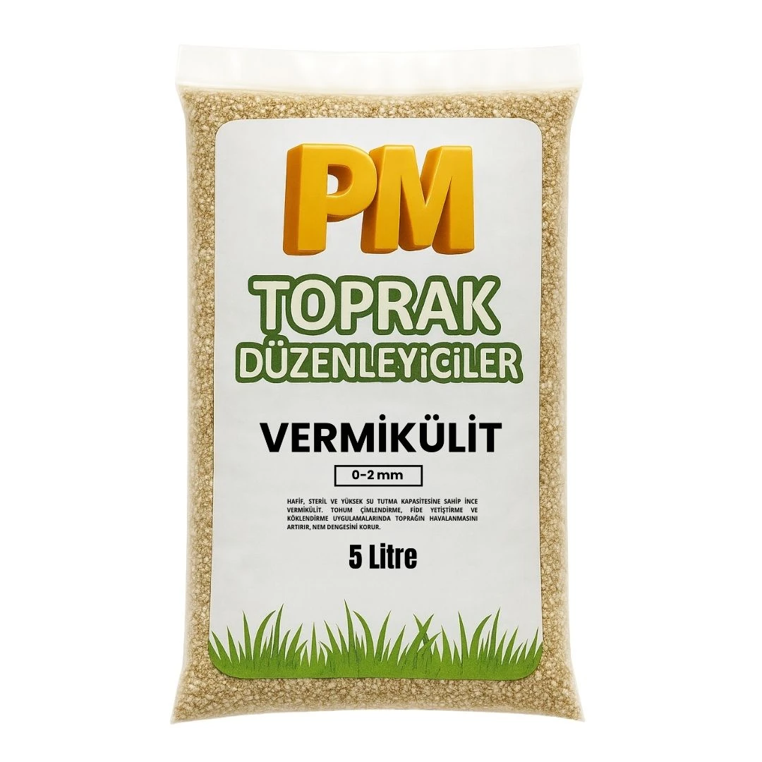 Vermikülit (0–2 mm)