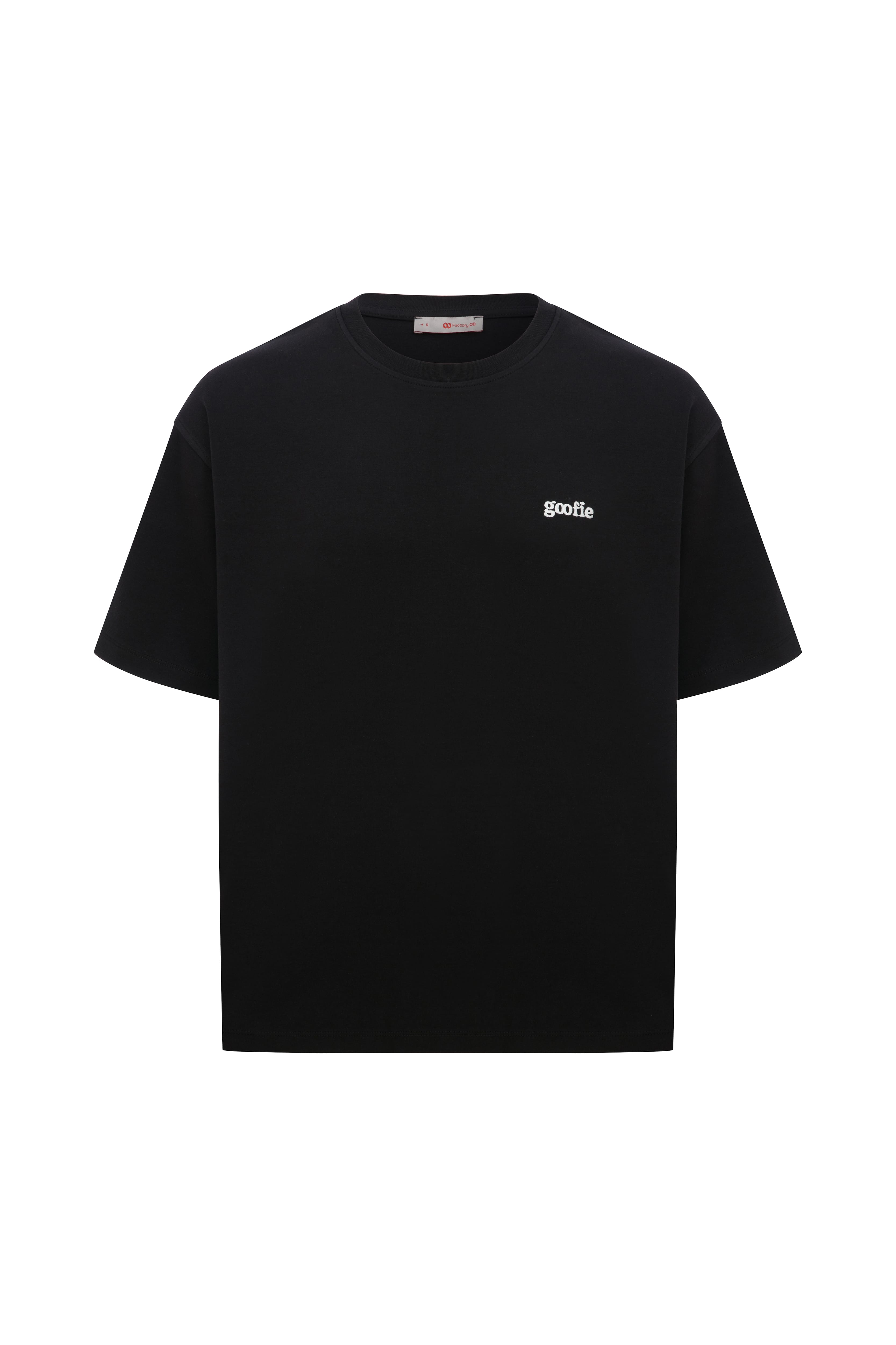 Glow in Dark - Siyah Oversize Tişört 