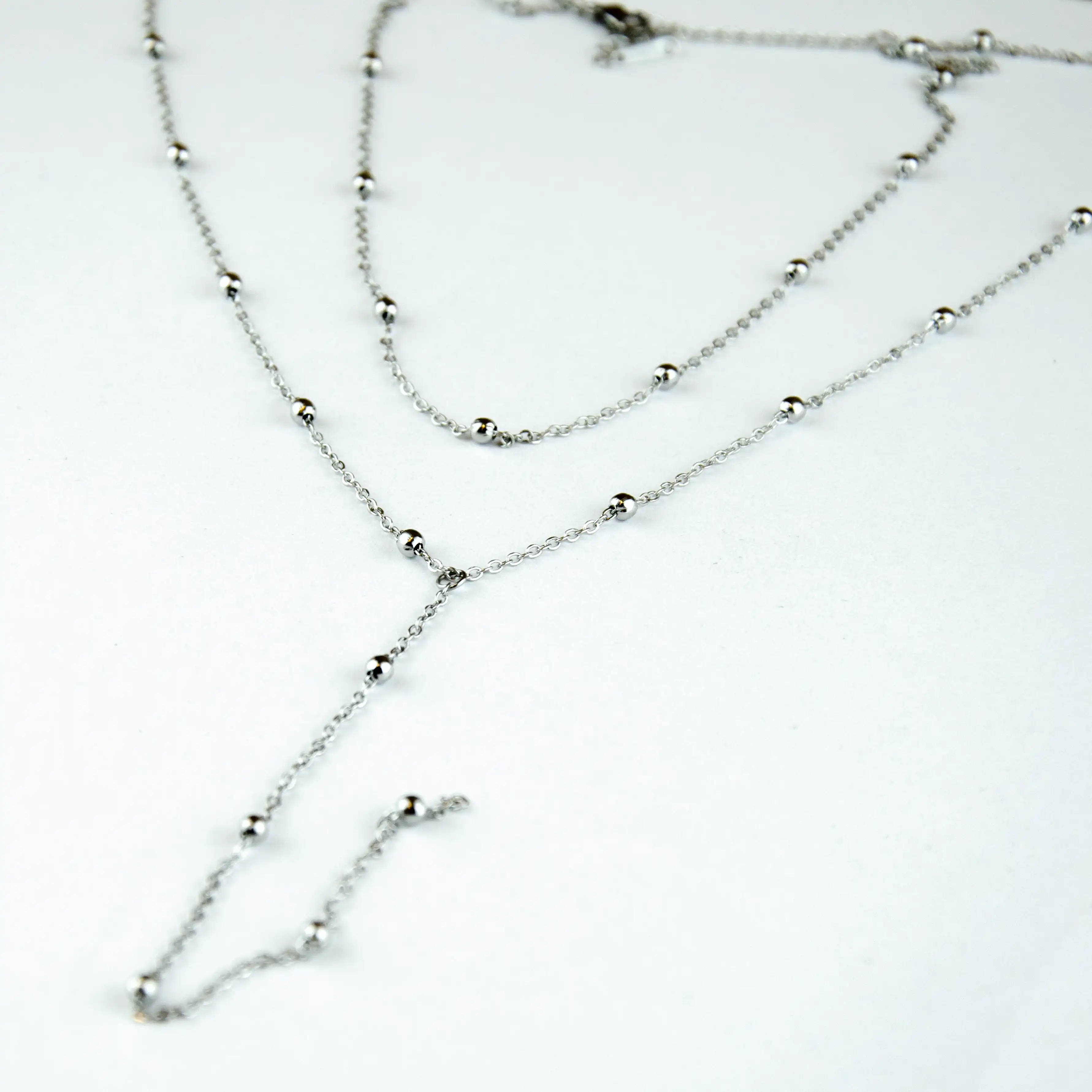 Gümüş Dekolte Kolye