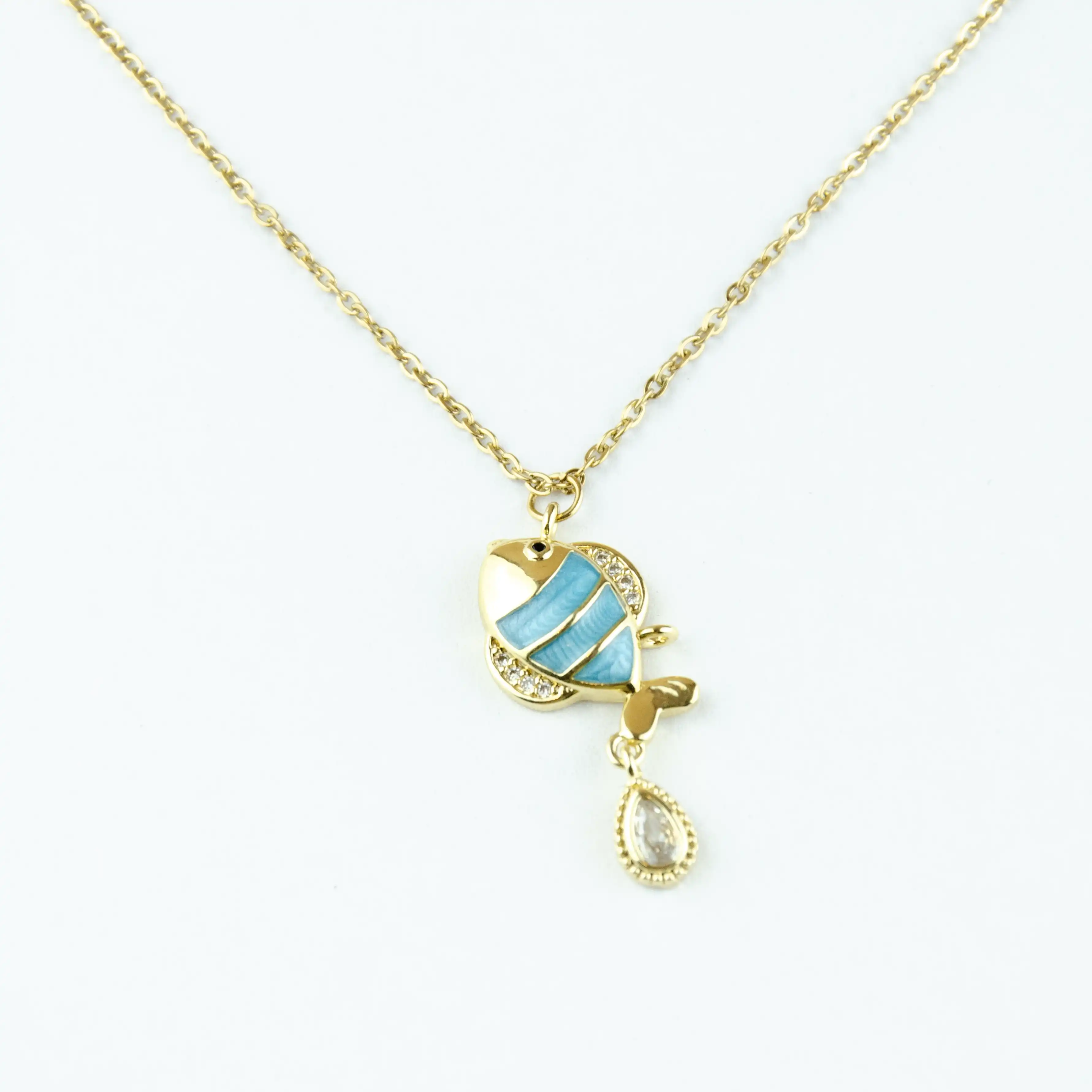 Gold Balık Kolye