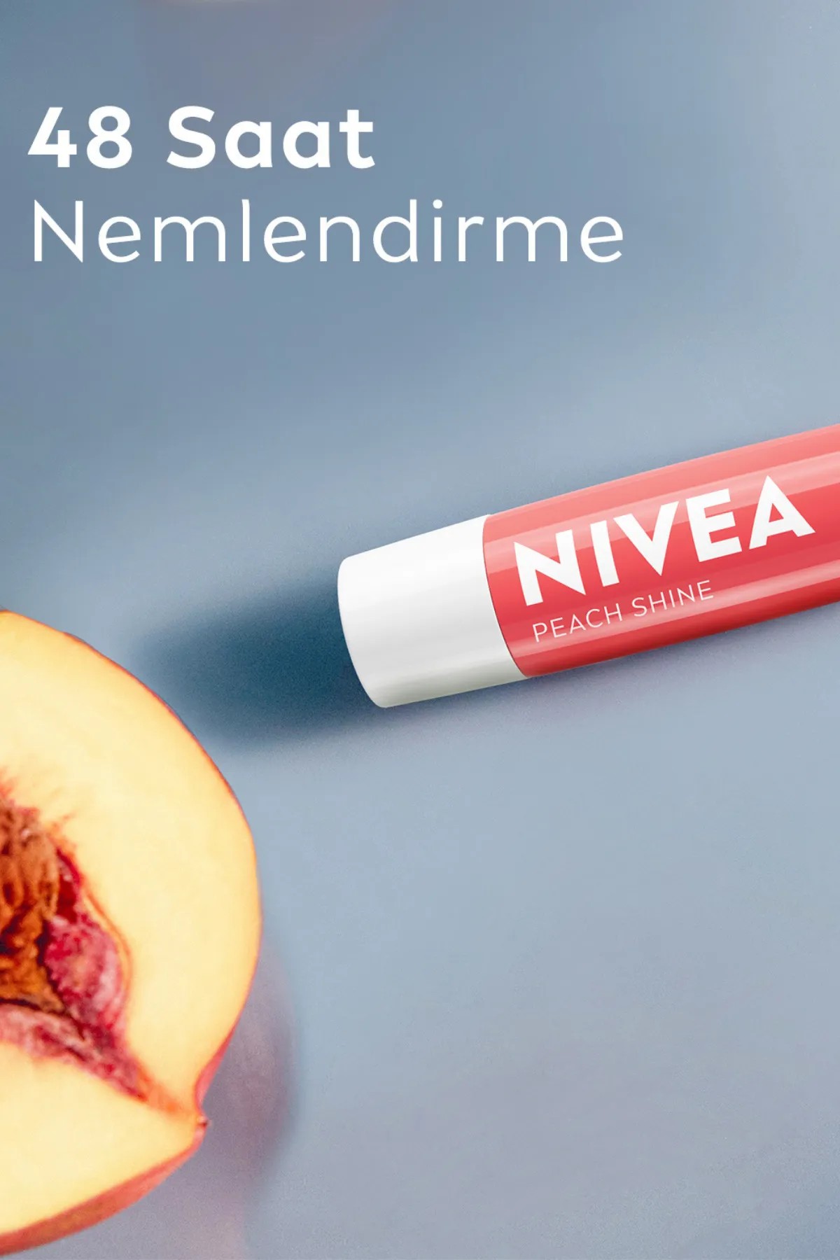 NIVEA PEACH SHİNE DUDAK BAKIM KREMİ