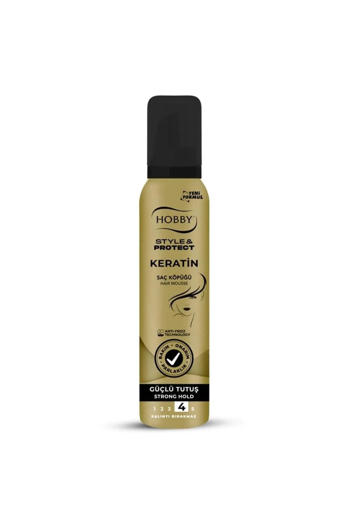 HOBBY KERATİN SAÇ KÖPÜĞÜ