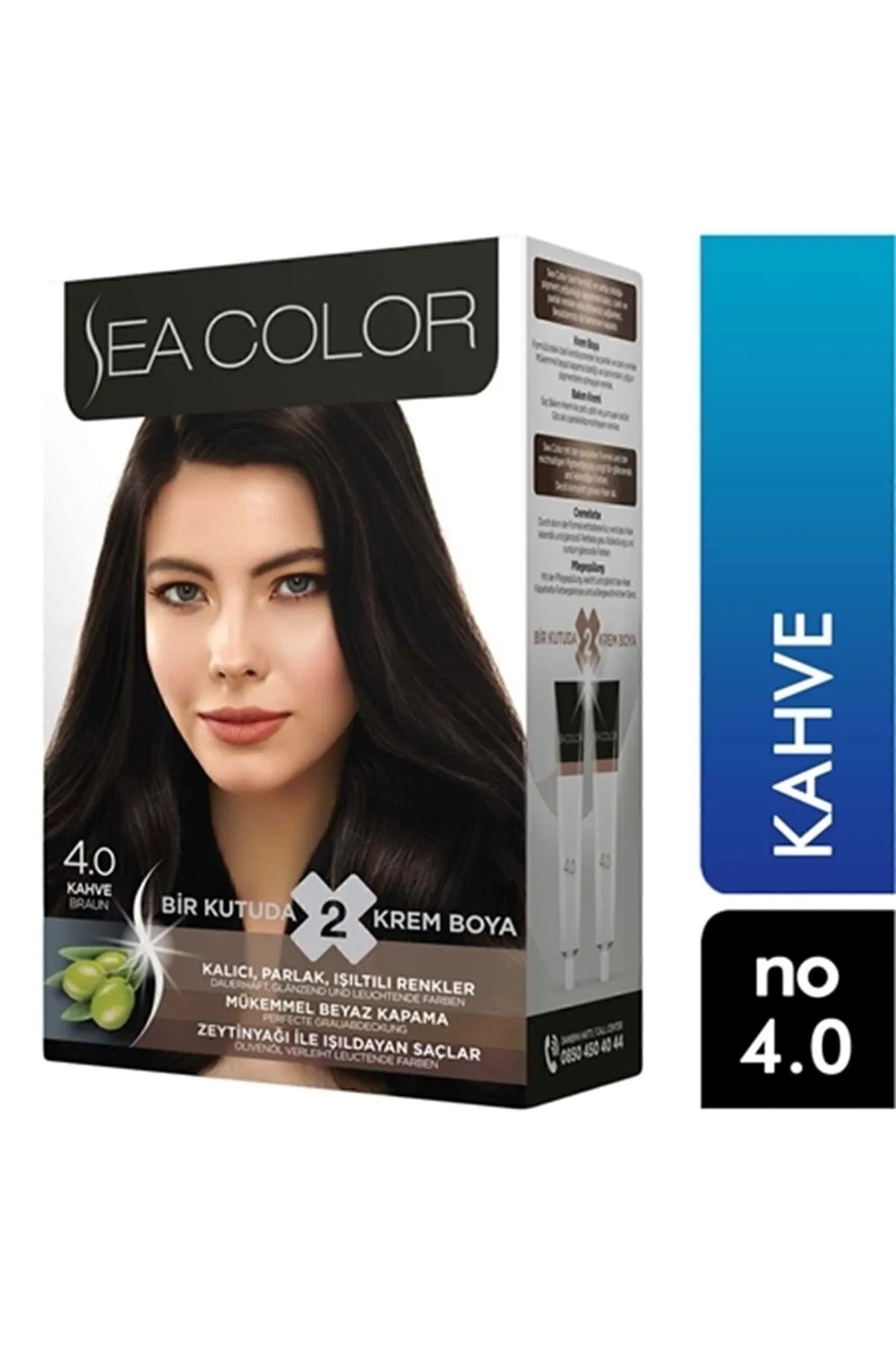 SEA COLOR 4.0 KAHVE SAÇ BOYASI